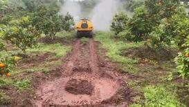 吉峰牌3WPZGF-500农业植保机器人（喷药机器人）作业视频-1