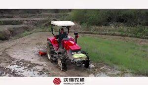 沃得奥龙904A拖拉机作业视频