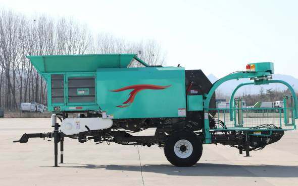 五征高北R6青饲料圆捆打捆包膜一体机产品介绍视频