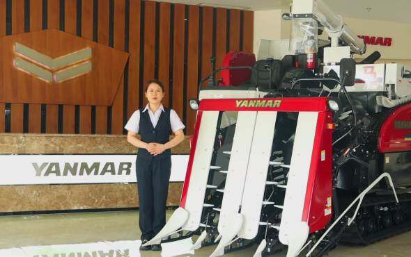 洋马全景-半喂入收割机:AG600A讲解视频