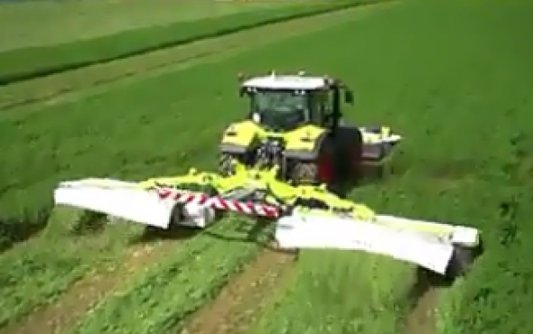 科乐收CLAAS青贮收割机作业视频