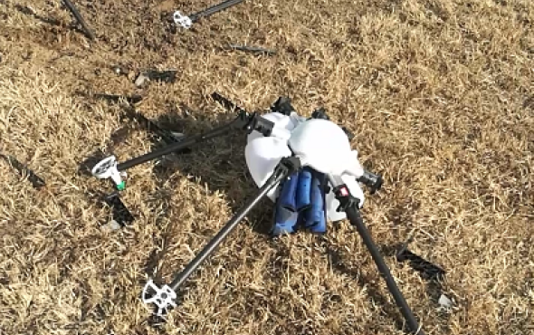 Word天，天农M6E植保无人机从六楼摔下来会怎样？