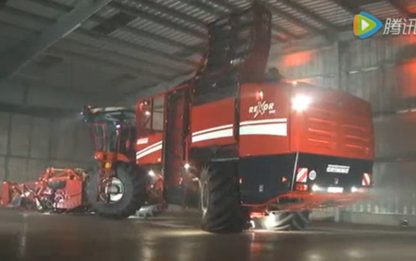 格立莫REXOR620自走式甜菜收获机