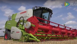 科乐收(CLAAS)新款TUCANO系列联合收割机视频
