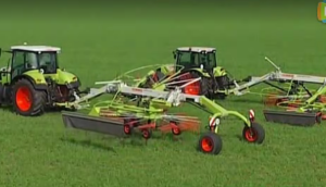 科乐收（CLAAS)LINER1750/1650旋转式搂草机视频