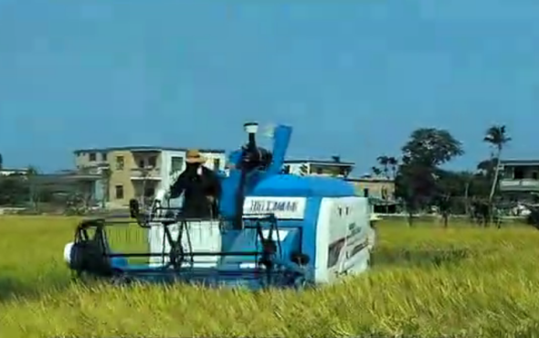 柳林4LZ-B系列纵向轴流全喂入联合收割机使用与维护视频