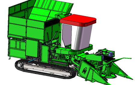 中农机履带式灌木联合收获机