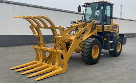 山东鲁工LG938轮式抓草机