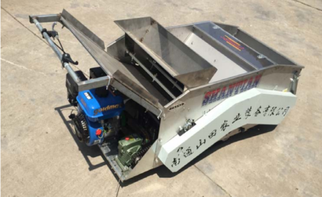 南通山田2BP-600自走式水稻育秧铺盘播种机