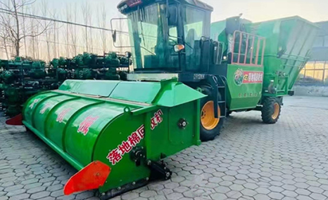 武城大力4HZL-360落地棉捡拾机