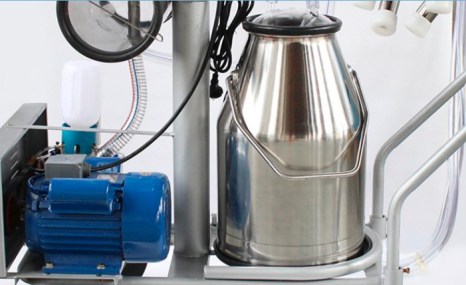 好力旺JM-Y001真空泵移动双桶挤奶机